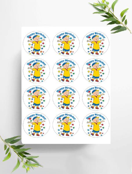 Caillou  Muffinaufleger, Ø ca. 6 cm, 0635x